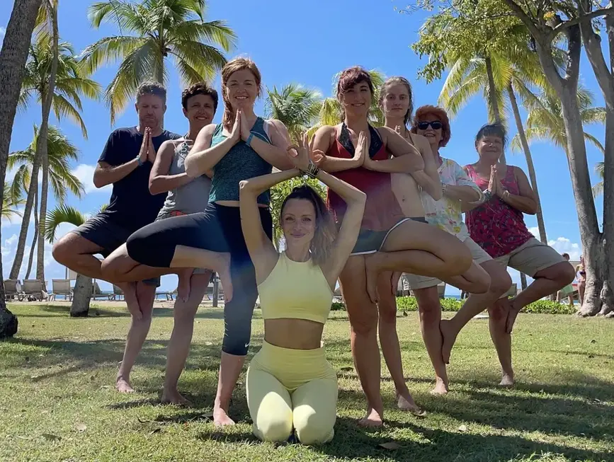A joy to practice every day with you in the tropics